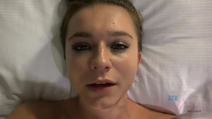 [ATKGirlfriends] - Kharlie Stone's Footjob Frenzy POV - Kharlie Stone (Kharlie Stone)