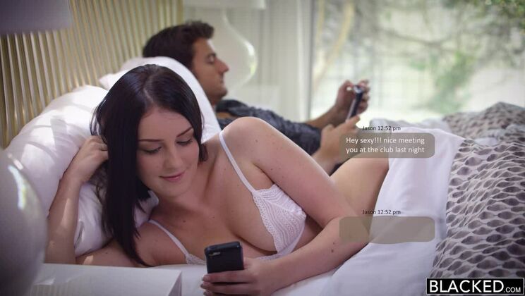[BLACKED] - Brunette Babe Goes Interracial with Big Cock - Amanda Lane - Jason Brown (Amanda Lane, Jason Brown)
