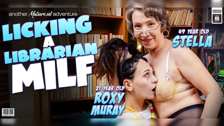 [Mature.nl] - Roxy Muray gets licked by mature lesbian MILF Stella V in steamy pussy licking scene - Roxy Muray - Stella V. (Roxy Muray, Stella V.)