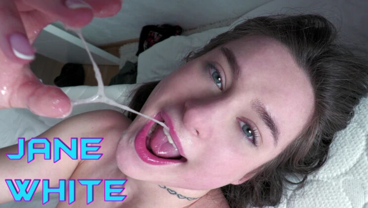 [WakeupnFuck] - Brunette Jane White Gets Tied Up & Spanked Hard - Jane White (Jane White)
