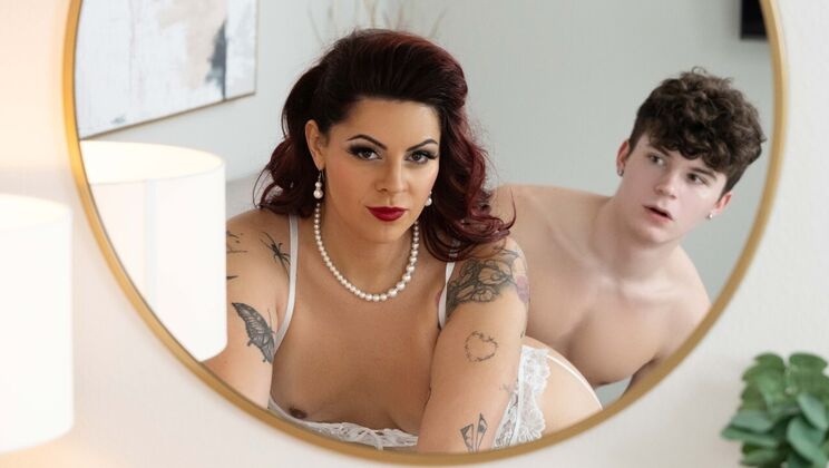 [TransAngels] - MILF June Ferrari Teaches Stepson Silas Brooks How to Jerk Off - June Ferrari - Silas Brooks (June Ferrari, Silas Brooks)