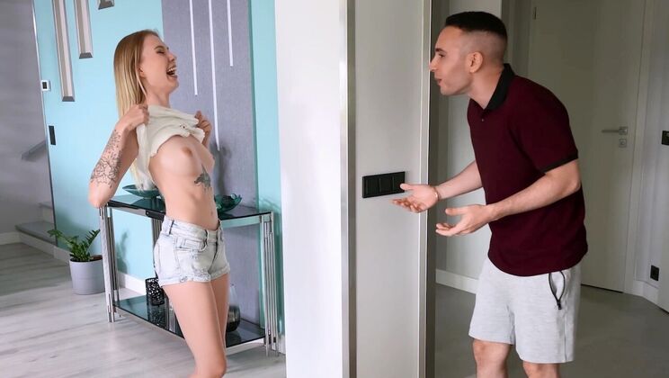 [IKnowThatGirl] - Scary Prank Turns Hot - Raul Costa Fucks Mimi Cica in Doggystyle - Raul Costa - Mimi Cica (Raul Costa, Mimi Cica)