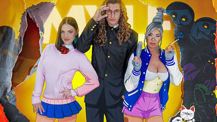 [BadMilfs] - Daandodan: My Boyfriend’s Haunted, Let’s Fuck the Ghosts Away! - Lolly Dames - Giovanni - Lucy Lotus (Lolly Dames, Giovanni)