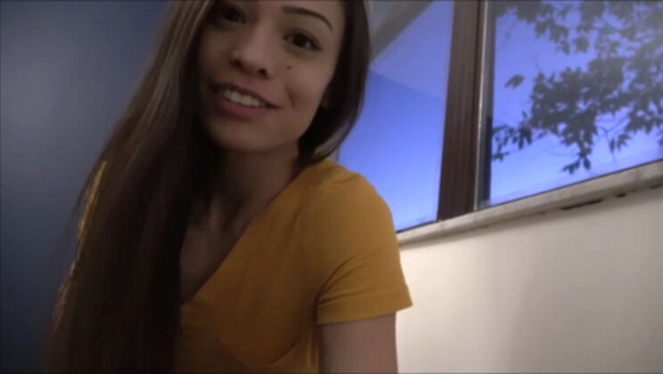 [FamilyTherapy] - POV Blowjob by Brunette Teen Stepsister - Natasha Ty (Natasha Ty)