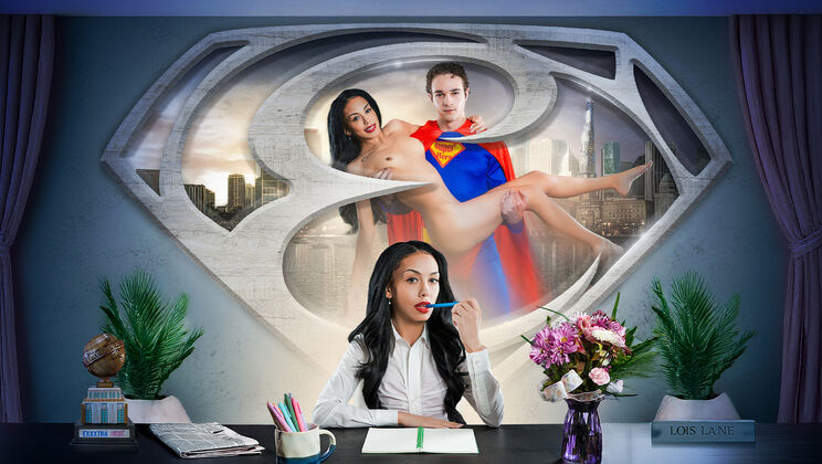 [ExxxtraSmall] - Superman Parody: Bianca Bangs Sucks Jayden Marcos' Big Dick - Bianca Bangs - Jayden Marcos