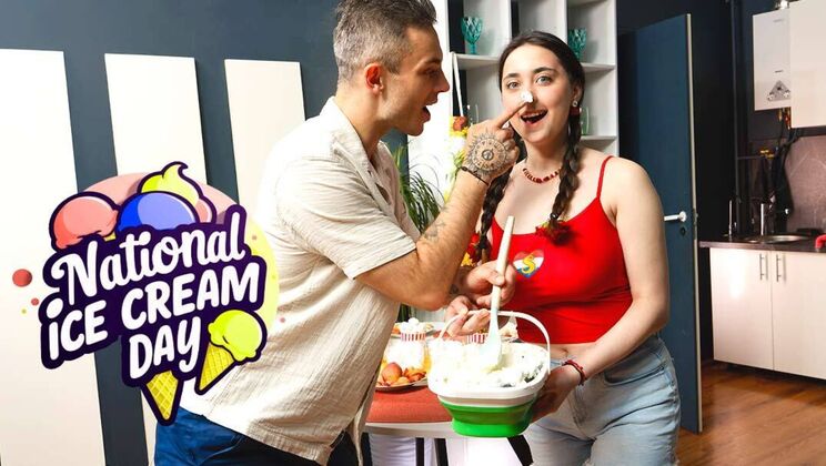[ClubSweethearts] - Ice Cream Day 2025: Curvy Teen Blowjob and Hardcore Fun - Willy Regal - Remido (Willy Regal, Remido)