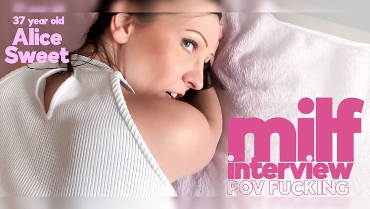 Mature German POV Sex - Alice Sweet Interview Blowjob & Fucking • top rare • FapNest