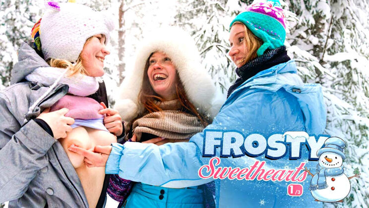 Lesbian Outdoor Masturbation: Long Hair Blondes with Shaved Pussies • premium epic • FapNest